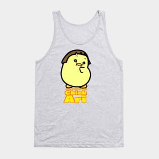 An overweight chick, Ari Tank Top